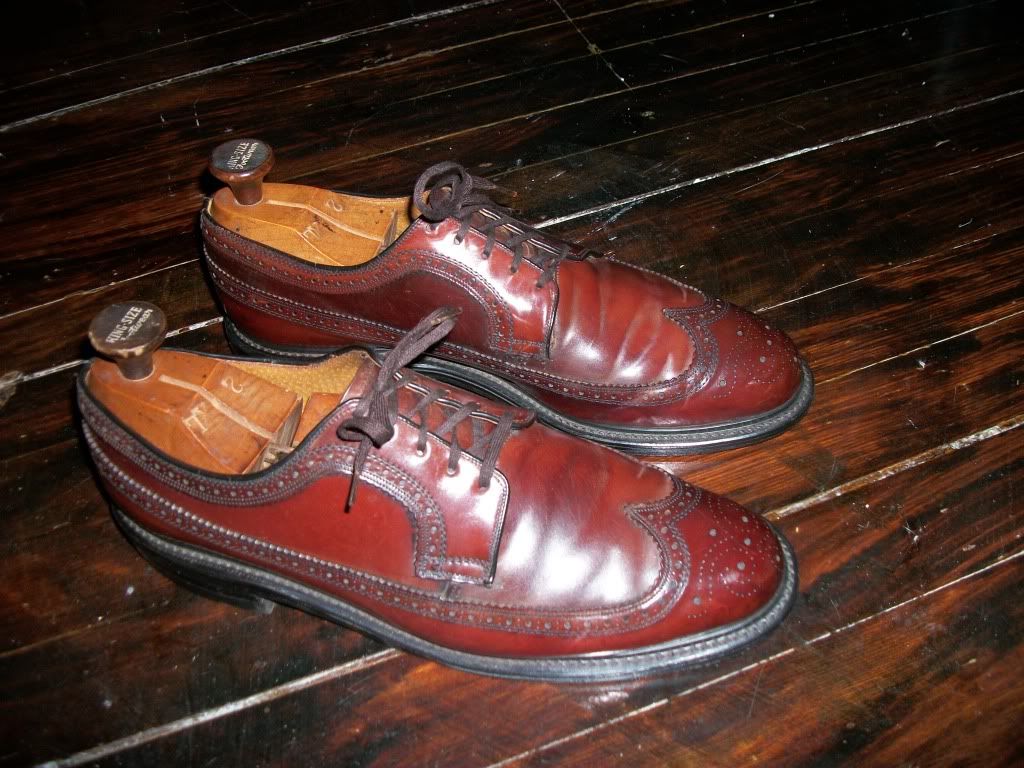 bostonian shell cordovan shoes